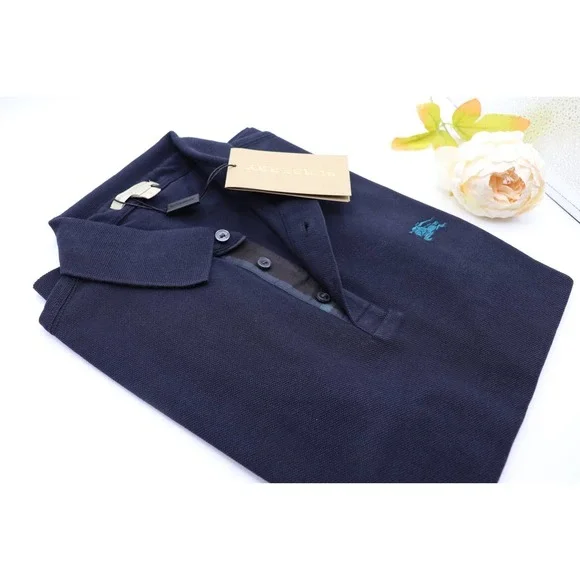 NWT Burberry Men’s Polo size S Navy